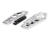 Apex Rear/Passenger Floorboards - Chrome. Fits Touring 1983up.