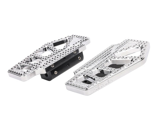 Apex Rear/Passenger Floorboards - Chrome. Fits Touring 1983up.