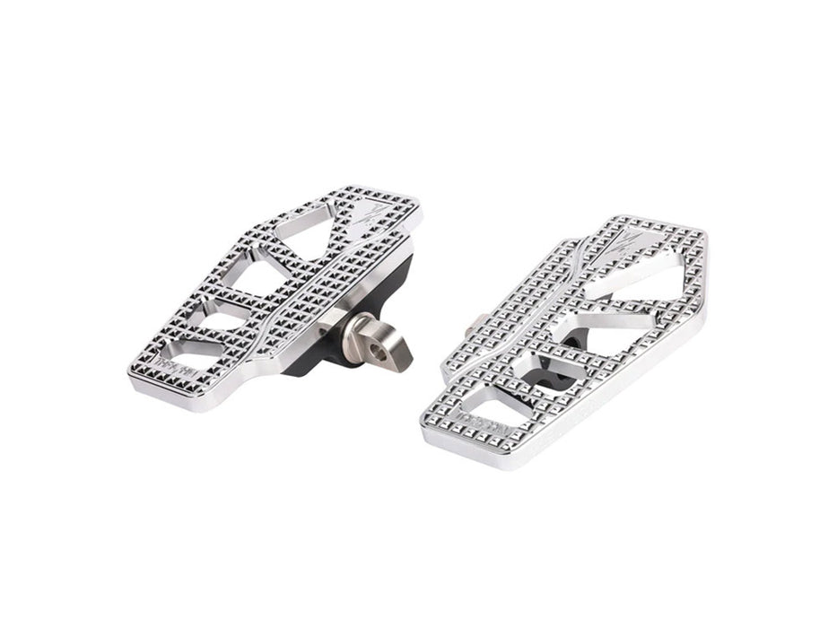 Apex Mini Floorboards with HD Male Mount - Chrome
