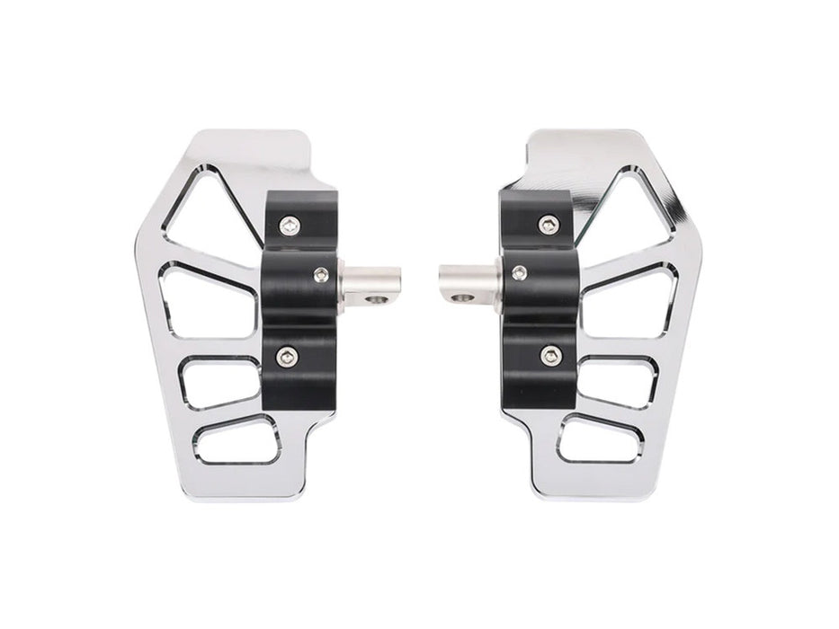 Apex Mini Floorboards with HD Male Mount - Chrome