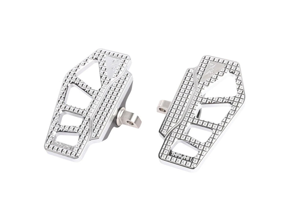 Apex Mini Floorboards with HD Male Mount - Chrome