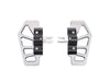 Apex Mini Floorboards - Chrome. Fits Softail 2018up Front Rider