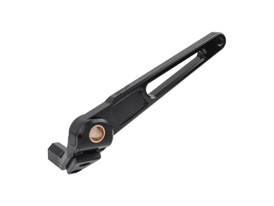 Brake Pedal Arm - Black. Fits Softail 2018up with Mid Controls.