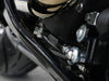 Adjustable Brake Linkage - Black. Fits Softail 2018up with Mid Controls.