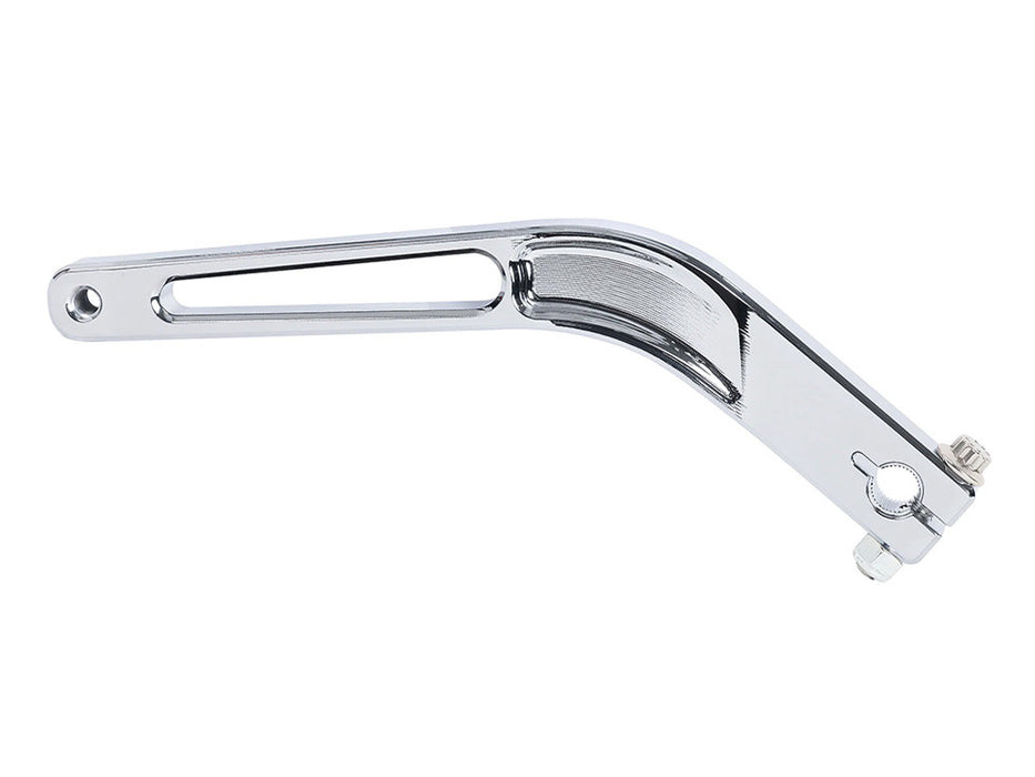 1in. Shorter Shift Arm - Chrome. Fits Softail 2018up with Mid Controls