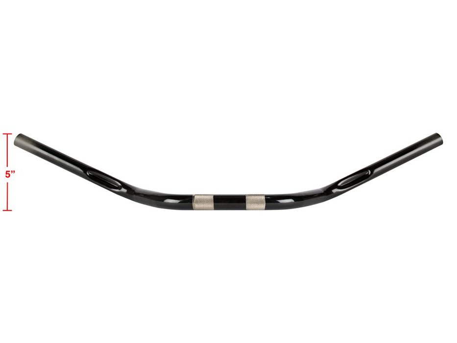 THRASHIN SUPPLY 1" Mid Bend Bars – Black