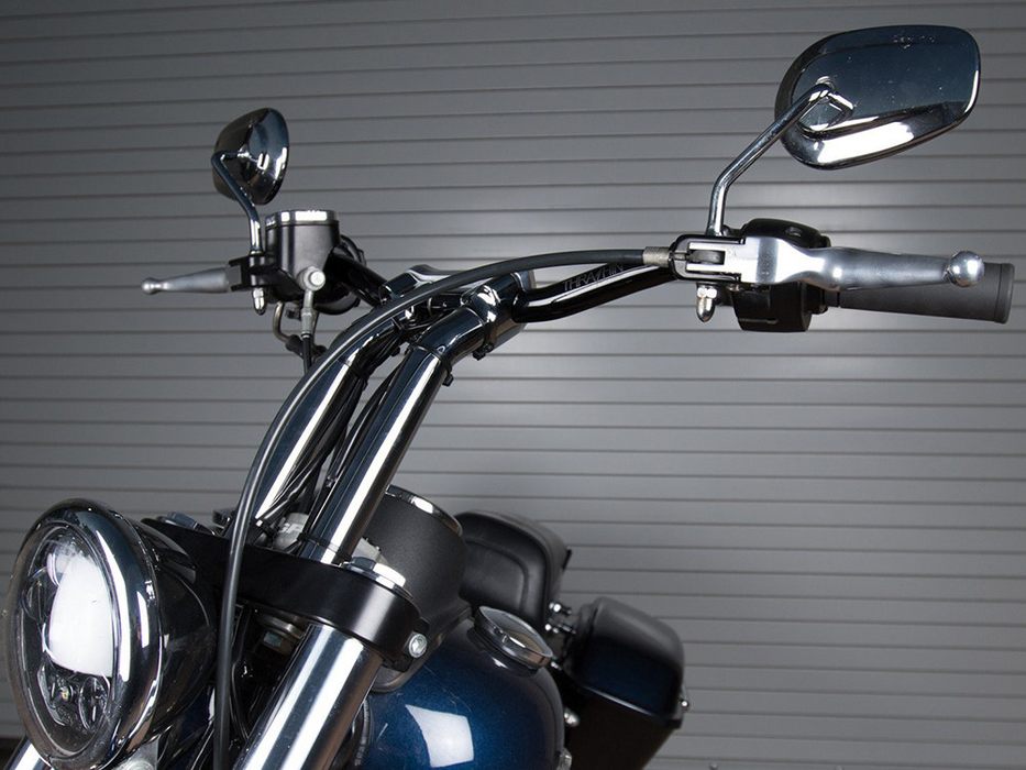 THRASHIN SUPPLY 1" Low Bend Bars - Chrome