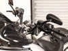 Thrashin Risers to Gauges Relocation Front Extension Bracket - Black. Fits Road Glide 2015up.