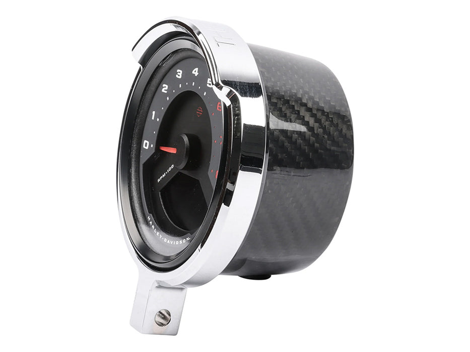 Gauge Housing Relocation Kit - Chrome. Fits Low Rider S 2022up, Low Rider ST 2025up & Street Bob 2025up