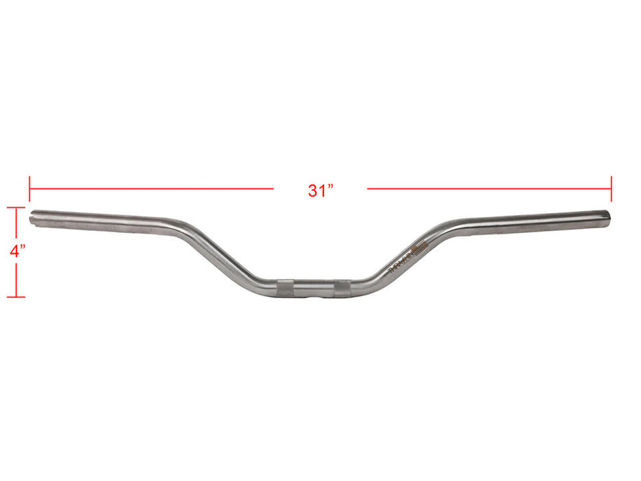 Mid Bend Bars - Stainless Steel