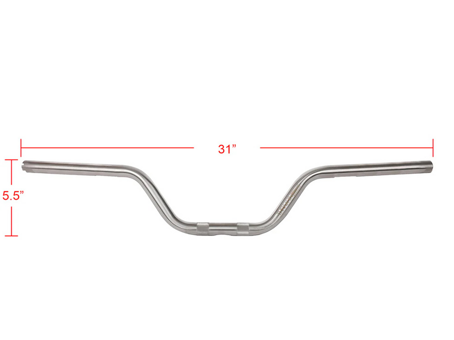 THRASHIN SUPPLY High Bend Bars – Stainless Steel