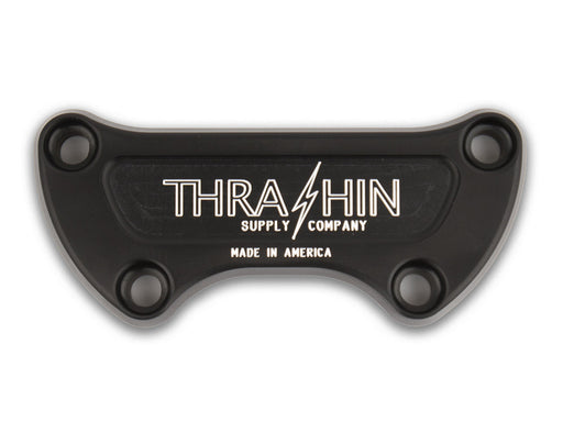 Handlebar Top Clamp - Twice Cut Black