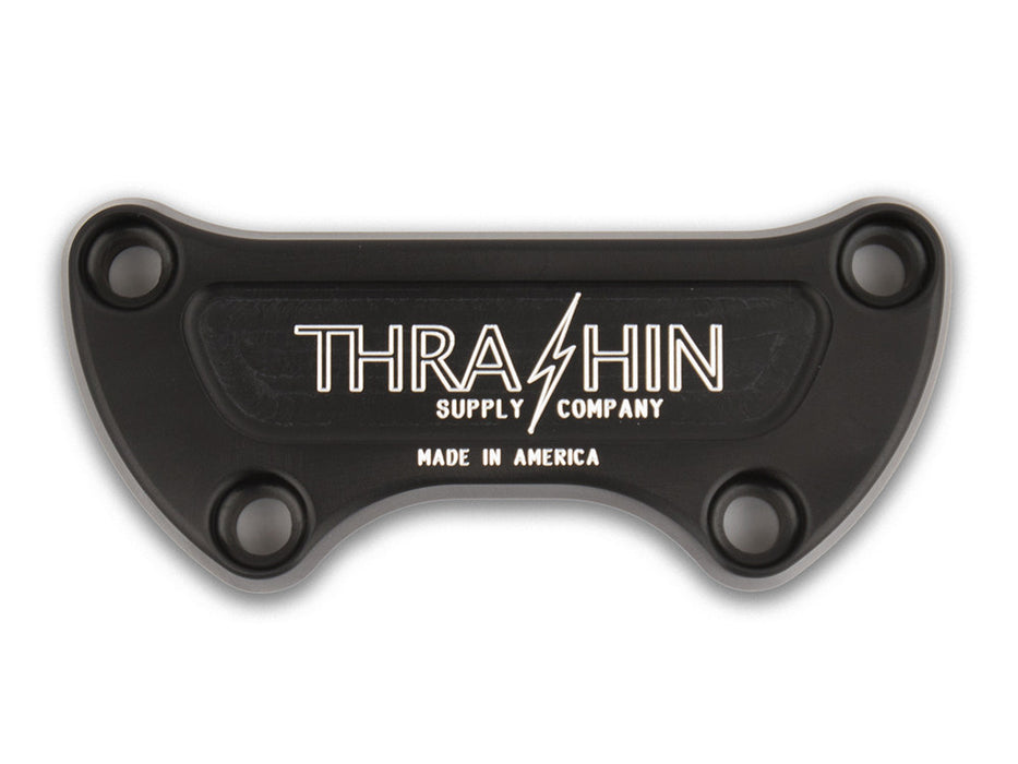Handlebar Top Clamp - Twice Cut Black