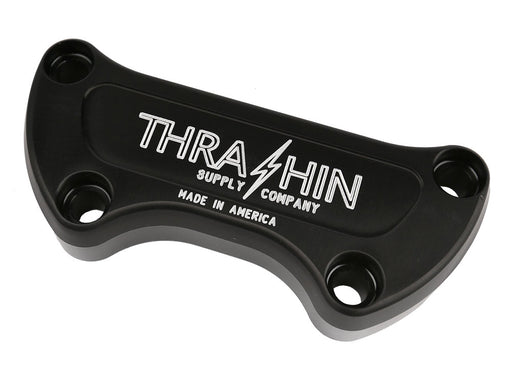 Handlebar Top Clamp - Twice Cut Black