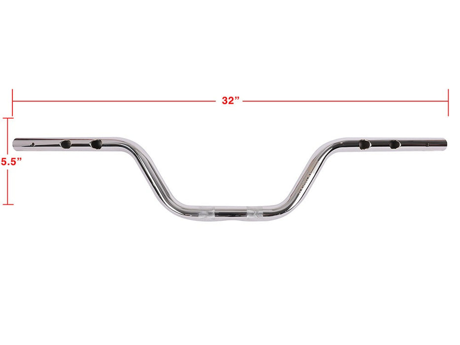 THRASHIN SUPPLY High Bend Bars – Chrome. Fits CVO Touring 2023up & Street Glide & Road Glide 2024up