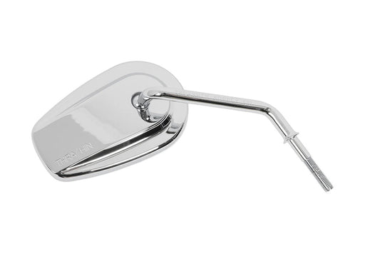 Billet Mini Mirrors Smooth - Chrome