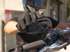 Billet Mini Mirrors Flame - Black