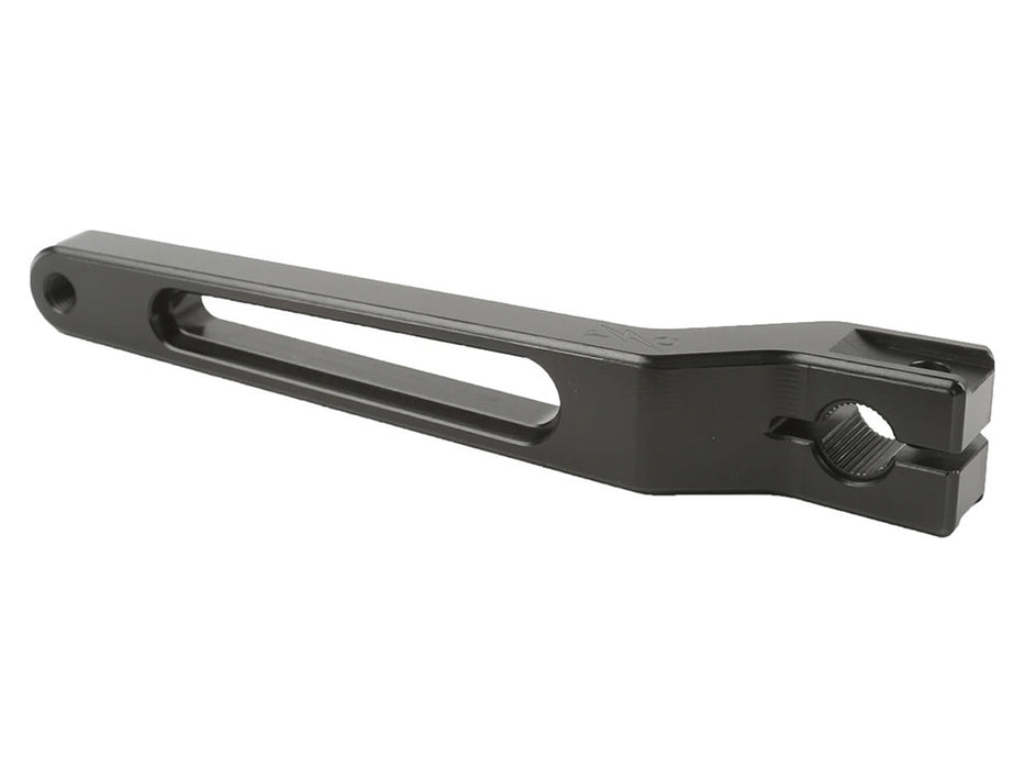 Billet Shift Lever - Black. Stock Length. Fits Touring 1983up, Trike 2008up, FXR 1982-1994 & FL Softail 1986-2017.