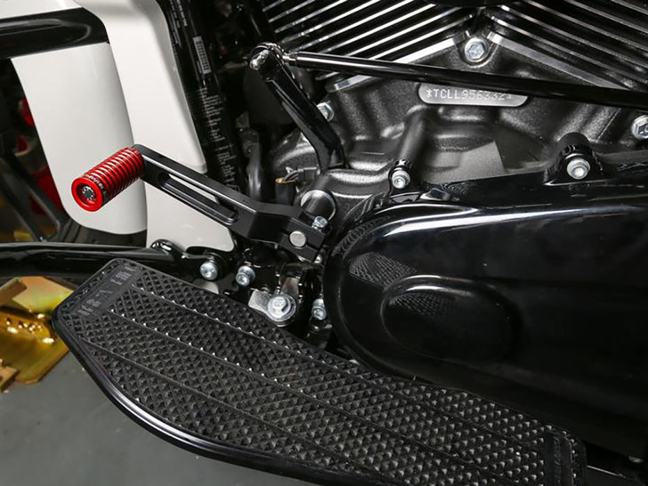 Billet Shift Lever - Black. 1in. Shorter Length. Fits Touring 1983up, Trike 2008up, FXR 1982-1994 & FL Softail 1986-2017.