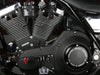 Billet Shift Lever - Black. 1in. Shorter Length. Fits Touring 1983up, Trike 2008up, FXR 1982-1994 & FL Softail 1986-2017.