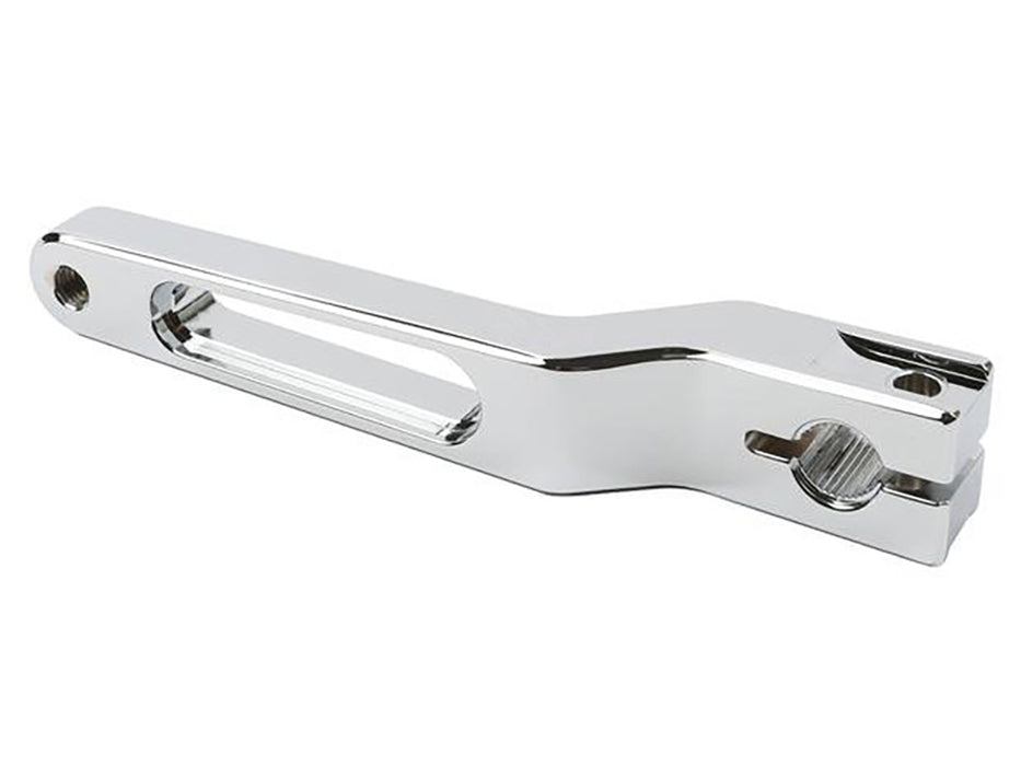 Billet Shift Lever - Chrome. 1in. Shorter Length. Fits Touring 1983up, Trike 2008up, FXR 1982-1994 & FL Softail 1986-2017.