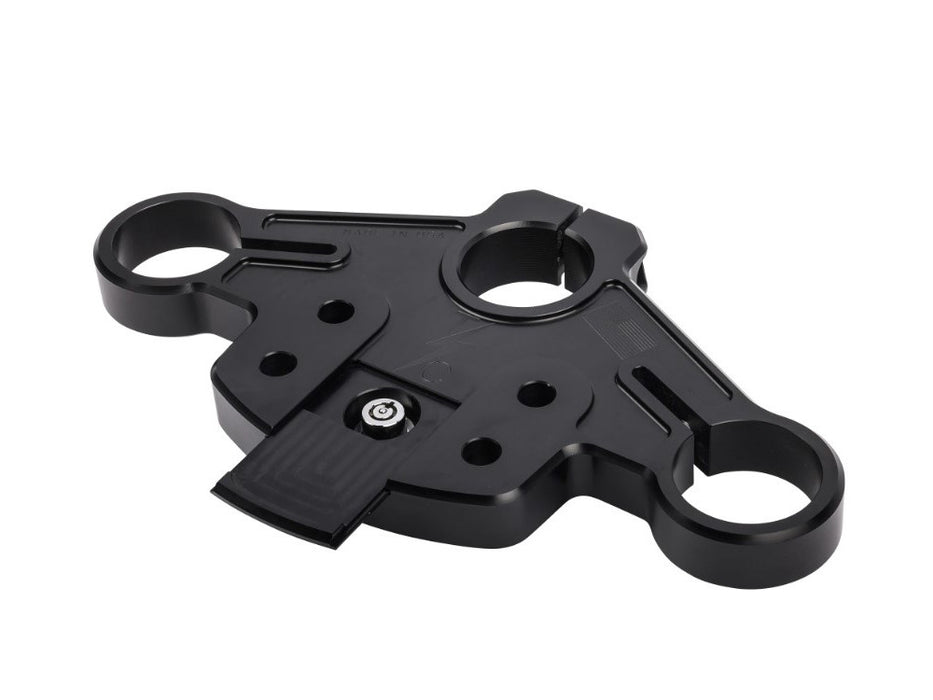 Billet Top Triple Tree - Black. Fits Road Glide 2015-2023