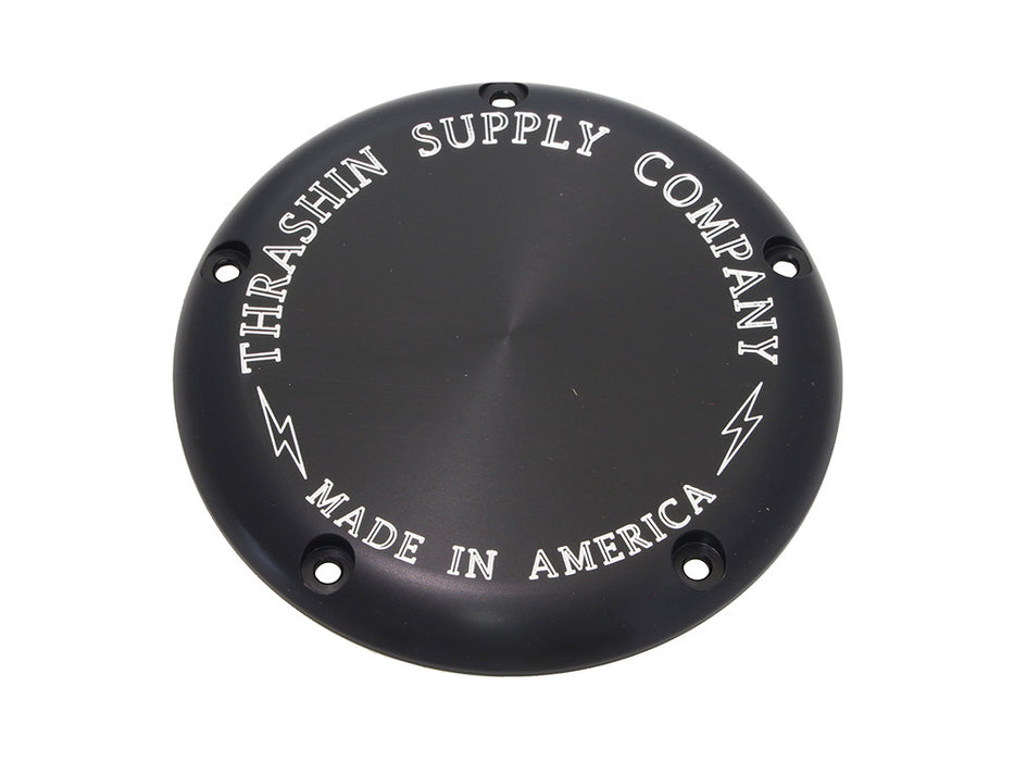 5-Hole OG Billet Derby Cover - Black. Fits Softail 2019up.