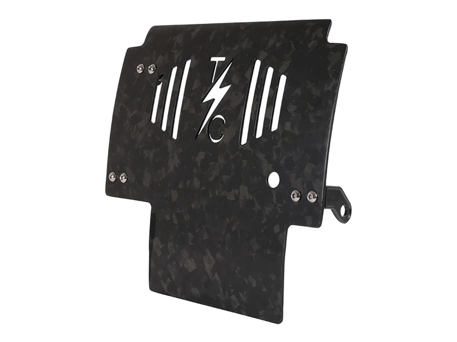Skid Plate - Carbon Fibre Forged Weave. Fits CVO Touring 2023up & Street Glide & Road Glide 2024up