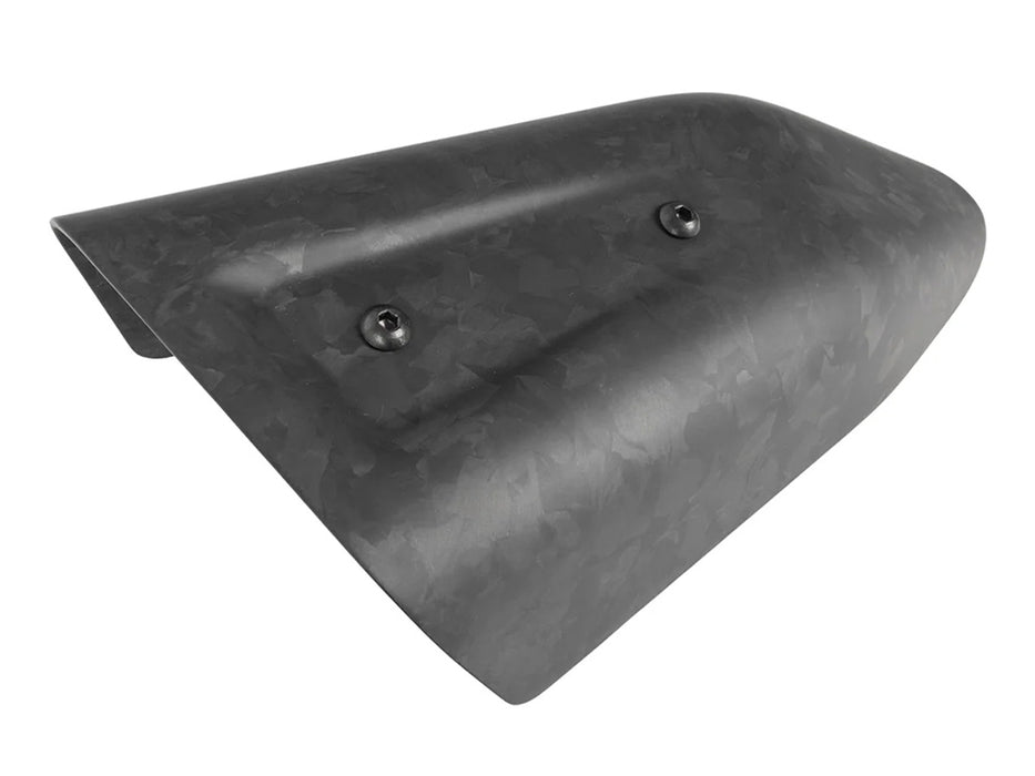 Air Scoop Coil Cover - Forged Carbon. Fits Softails 2018up & Touring 2024up.
