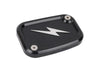 Front Master Cylinder Cover - Black. Fits Softail 2018up