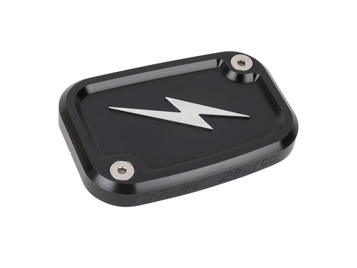Front Master Cylinder Cover - Black. Fits Softail 2018up
