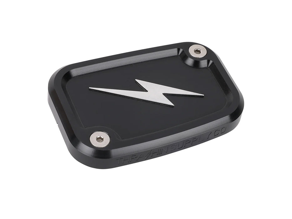 Front Master Cylinder Cover - Black. Fits Softail 2018up