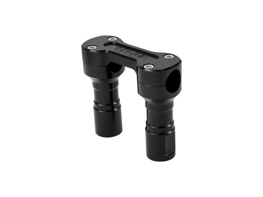 4in. Hole Shot Risers - Black. Fits 1in. Handlebar