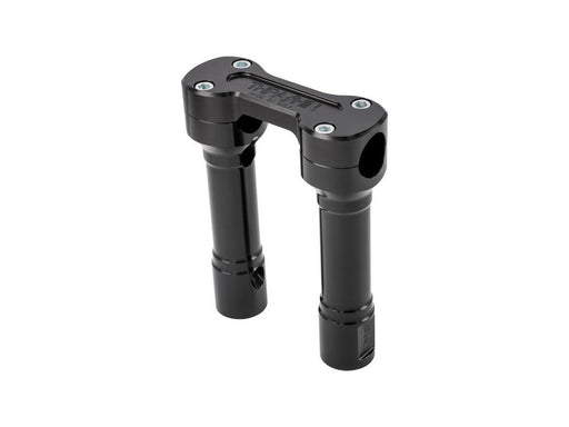 6in. Hole Shot Risers - Black. Fits 1in. Handlebar