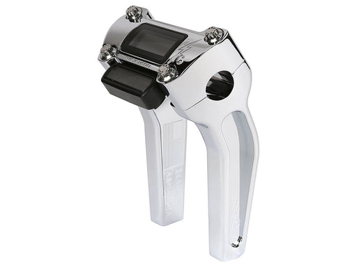6.5in. Pull Back Thrashin Risers - Chrome. Fits Softail Street Bob, Low Rider ST, Standard & Breakout 2018-2024