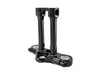 8in. Hole Shot Risers - Black. Fits 1in. Handlebar