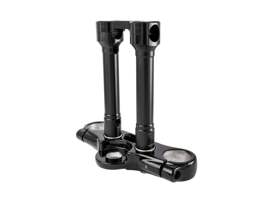 8in. Hole Shot Risers - Black. Fits 1in. Handlebar