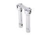 8in. Hole Shot Risers - Chrome. Fits 1in. Handlebar