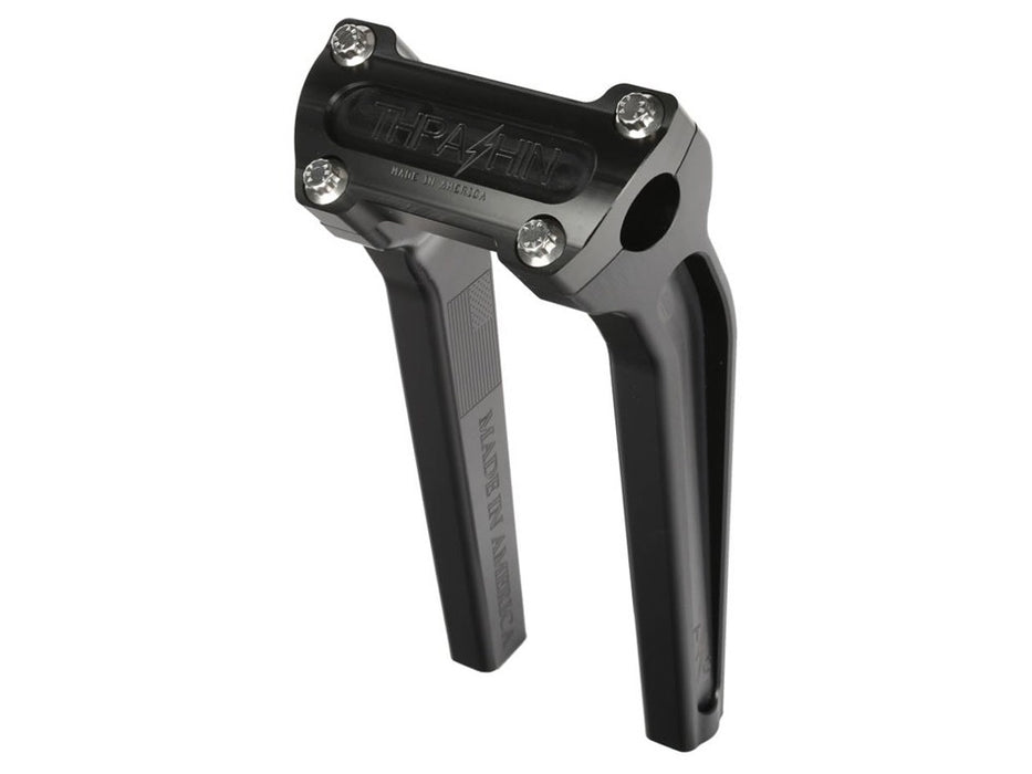 Thrashin Supply 9.5in. Pull Back Risers – Black