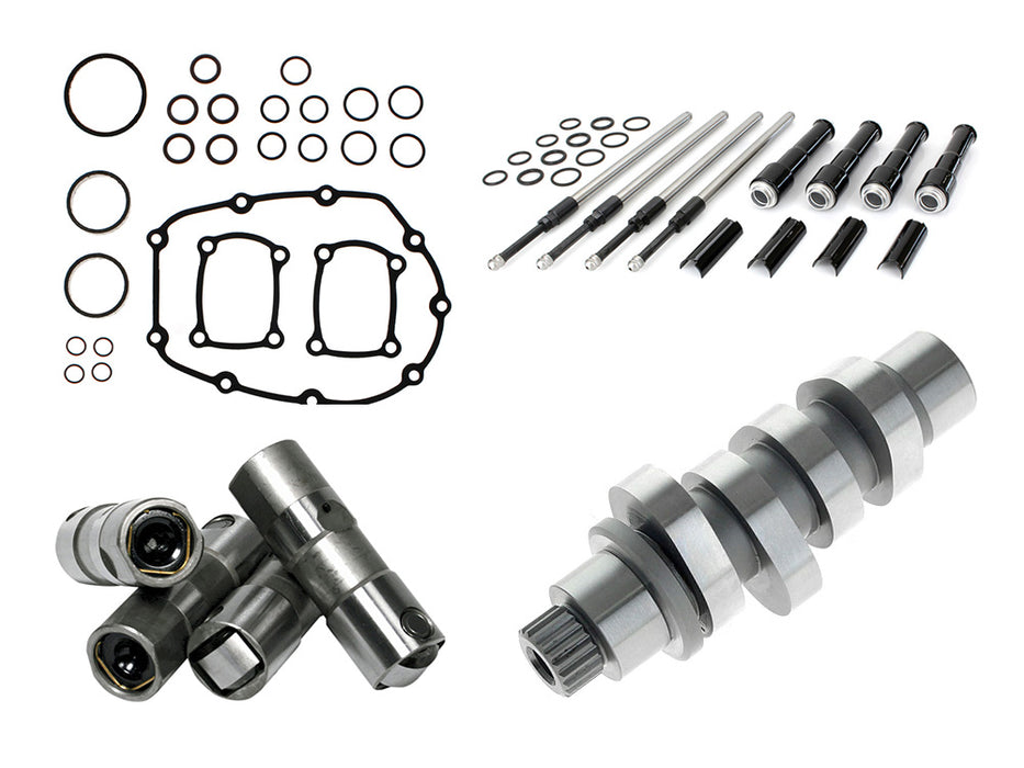 TTS185 Performance Cam Kit - Black Pushrods. Fits Gen 2 Milwaukee-Eight 2024up. Street Glide, Road Glide & CVO Road Glide ST 2024up, Touring 2025up & Softail 2025up