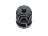 FLO Reusable Oil Filter - Black with Polished Fins. Fits Street 2015-2020, Indian 2014up, Victory 1999-2017 & Various Honda, Kawasaki, Triumph & Yamaha Models