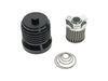 FLO Reusable Oil Filter - Black. Fits Milwaukee Eight 2017up, Twin Cam 1999-2017, Evolution 1984-1999 & Sportster 1984-2021