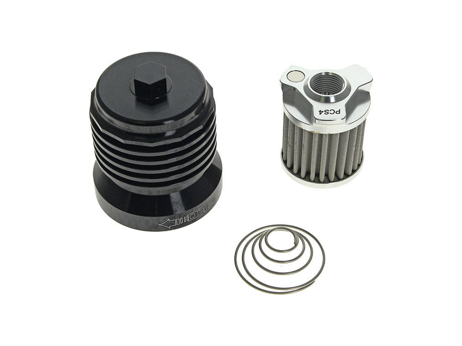 FLO Reusable Oil Filter - Black. Fits Milwaukee Eight 2017up, Twin Cam 1999-2017, Evolution 1984-1999 & Sportster 1984-2021
