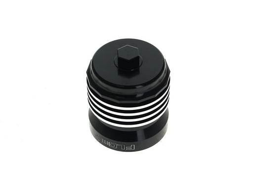 FLO Reusable Oil Filter - Black. Fits Pan America 2021up, Sportster S 2021up and Nightster 975 2022up
