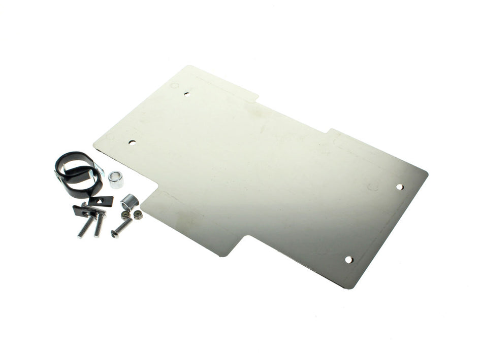 Debris Deflector Splash Guard - Stainless Steel. Fits Softail 2000-2007