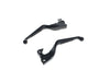 Slotted Hand Levers - Black. Fits Sportster 2014-2021