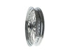 19in. x 2.50in. Front 40 Spoke Cross Laced Wheel - Chrome. Fits Narrow Glide Dyna 1991-1999, FXR 1984-1994 & Sportster 1984-1999.