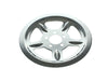 Rear Pulley Cover - Chrome. Fits Sportster 2004-2021 with 68 Tooth Pulley