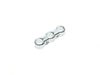 3 Hose Separator - Chrome. Fits 5/16in. or 3/8in. Hose