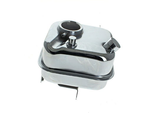 Oil Tank - Chrome. With Provision for Drop In Filter. Fits 4Spd Big Twin 1965-1982.